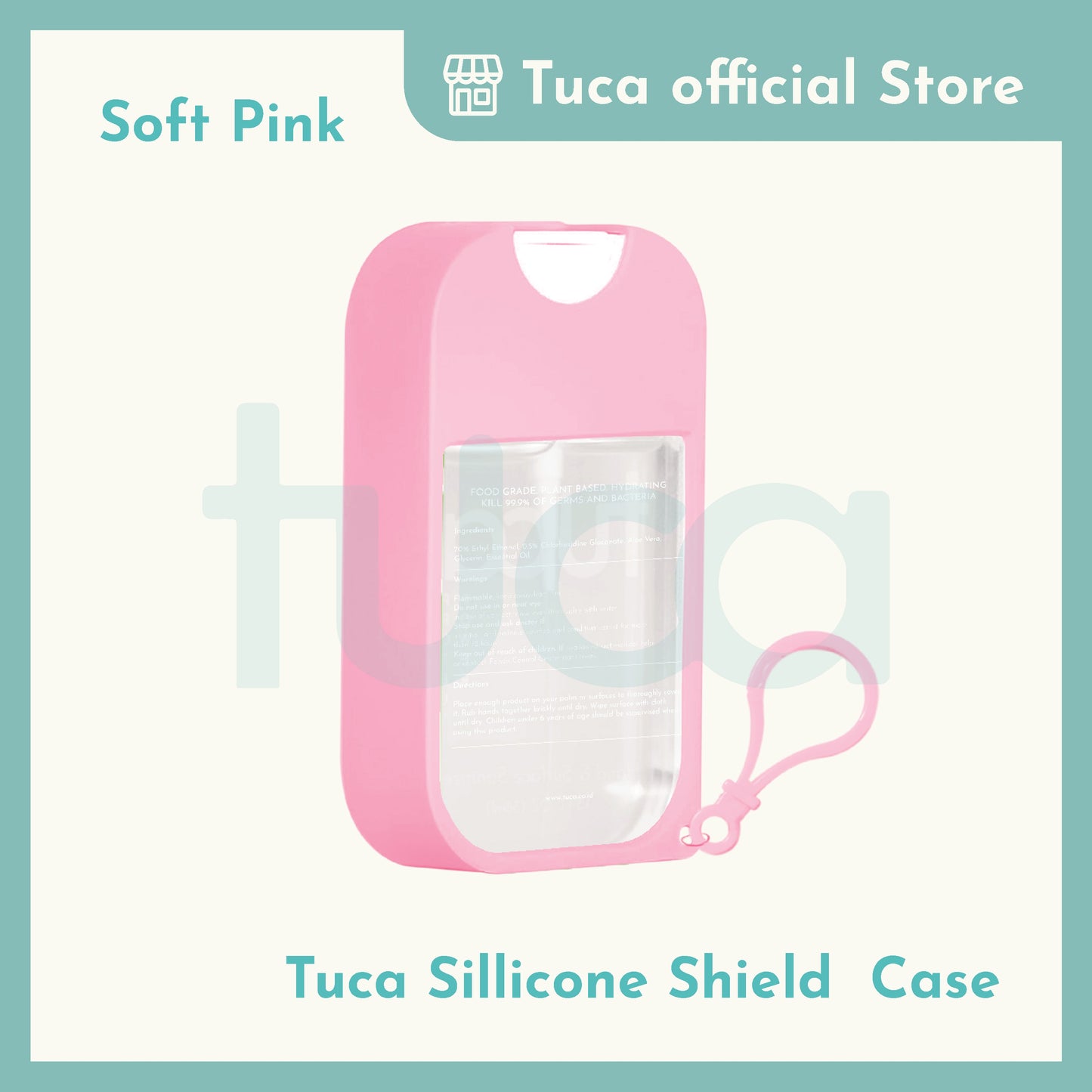 Tuca Shield Case Silicone for Tuca and Touchland Hand Sanitizer - READY STOCK