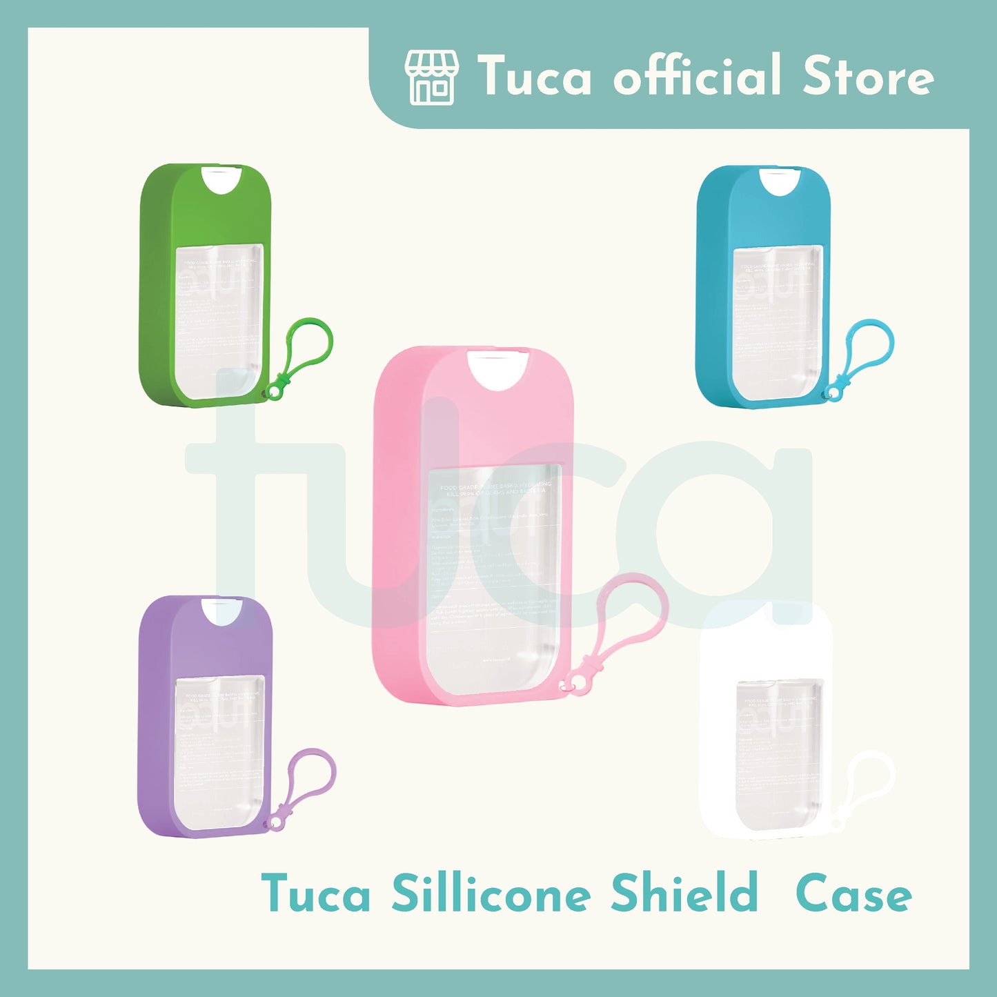 Tuca Shield Case Silicone for Tuca and Touchland Hand Sanitizer - READY STOCK