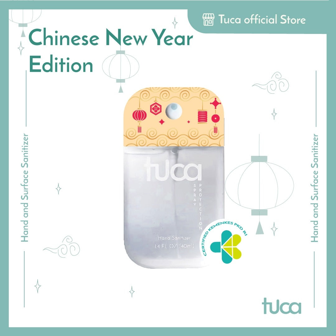 Tuca CNY Special Edition Hand Sanitizer & Surface Sanitizer Hampers - Food Grade Custom Spray