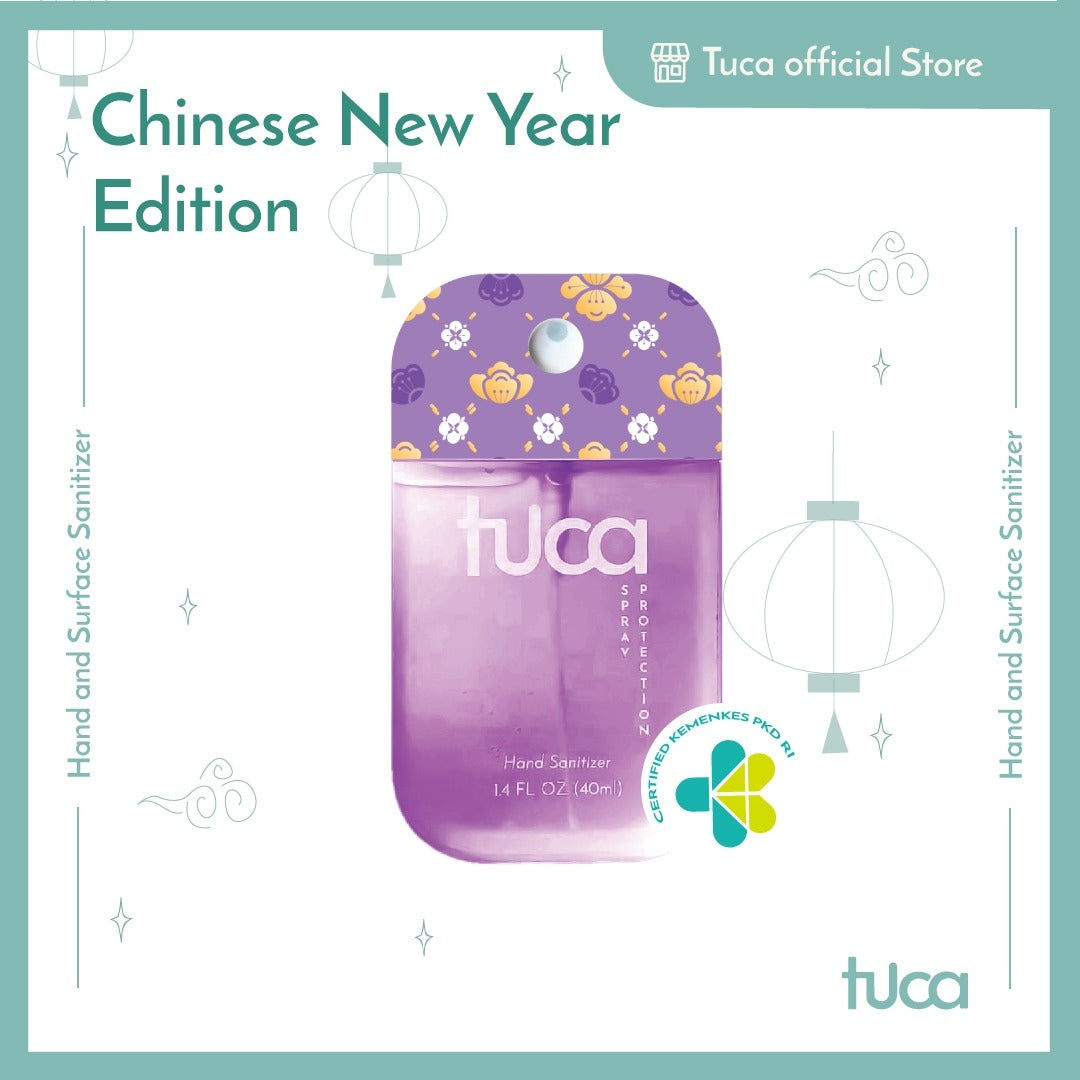 Tuca CNY Special Edition Hand Sanitizer & Surface Sanitizer Hampers - Food Grade Custom Spray