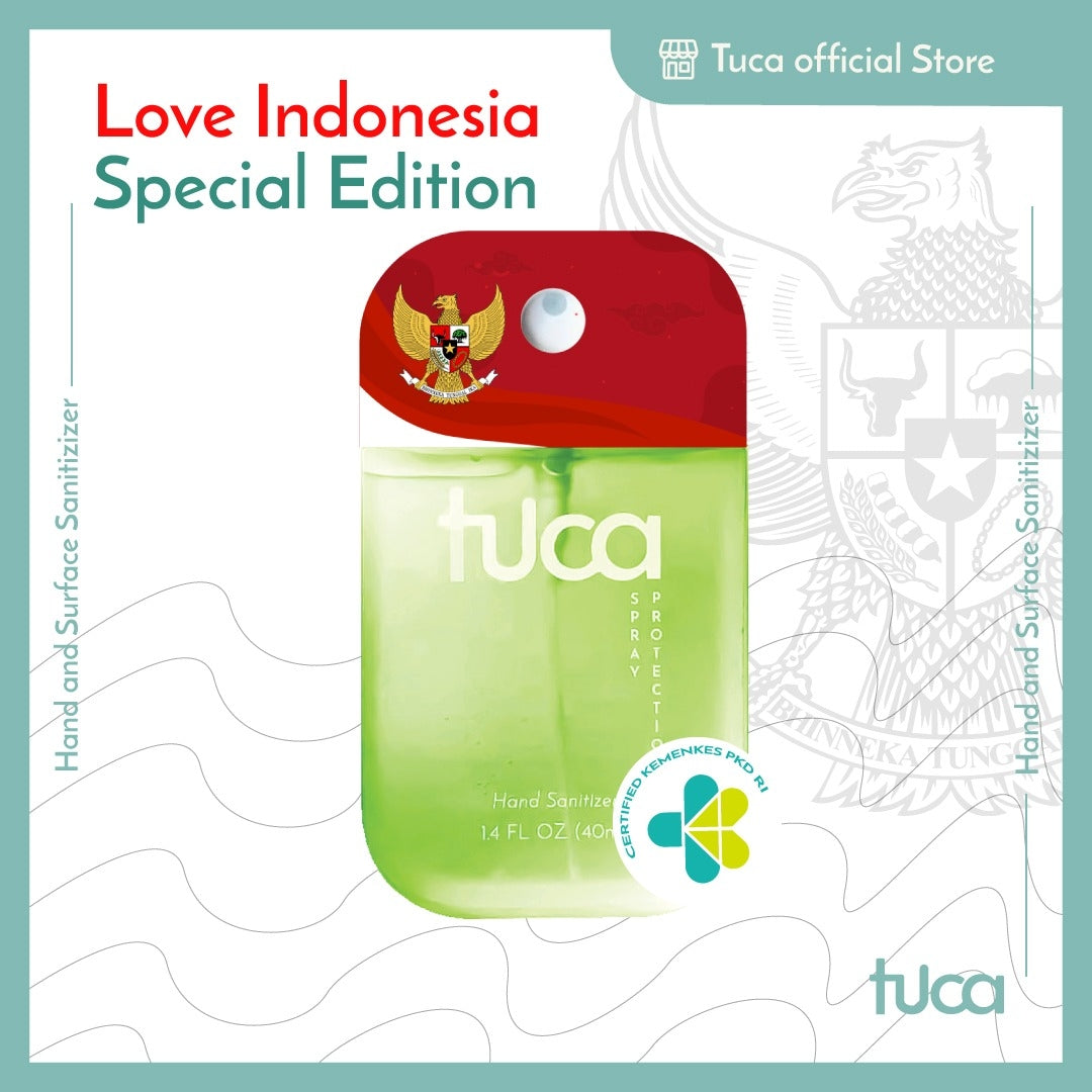 Tuca Love Indonesia Special Design - Hand Sanitizer & Surface Sanitizer Gift Custom Sanitizer