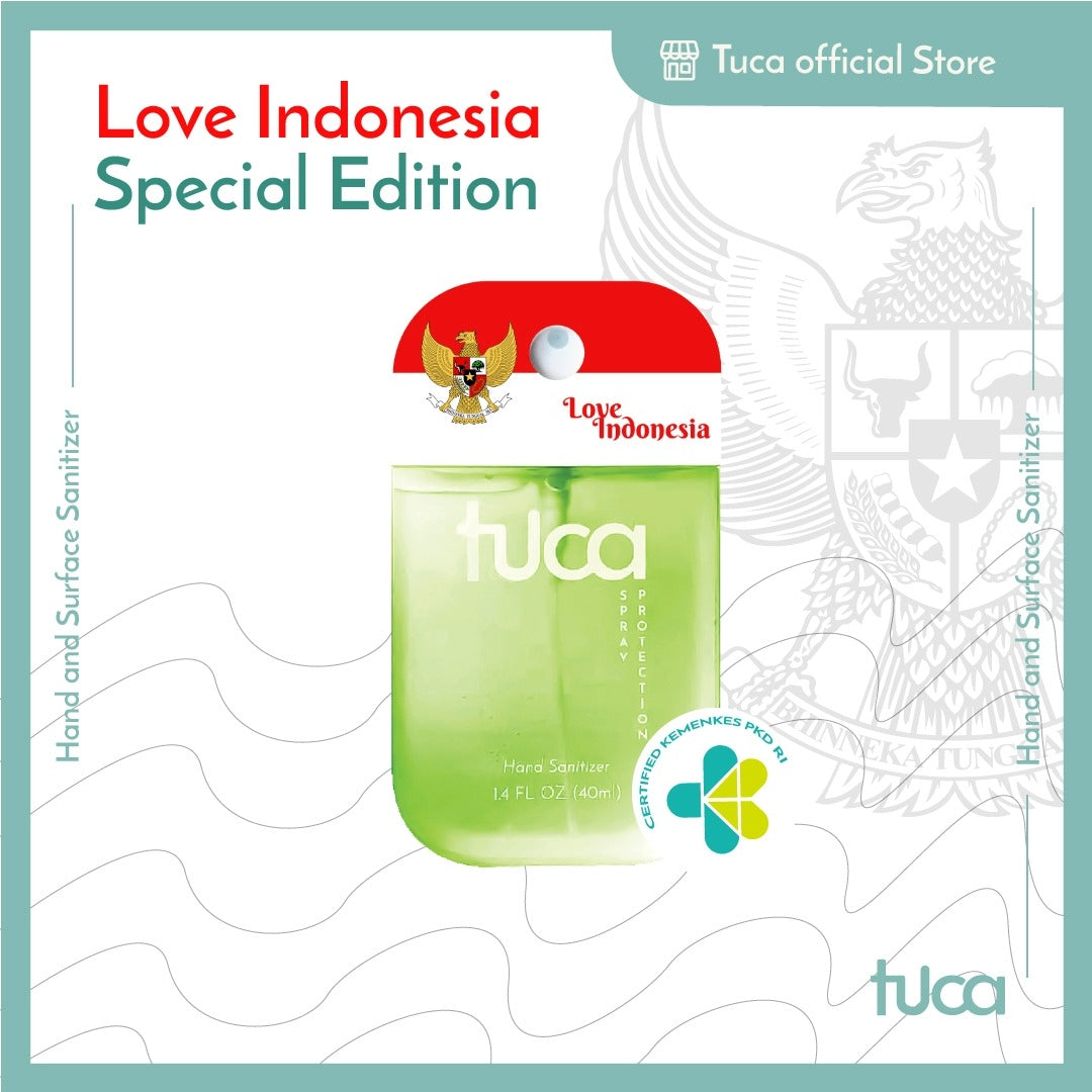 Tuca Love Indonesia Special Design - Hand Sanitizer & Surface Sanitizer Gift Custom Sanitizer