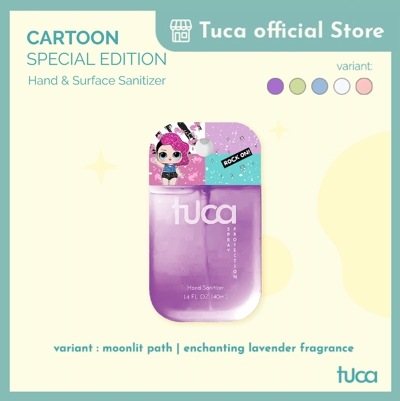 Tuca Hand Sanitizer LOLL Kartun Karakter - Cartoon Special Design Food Grade Custom