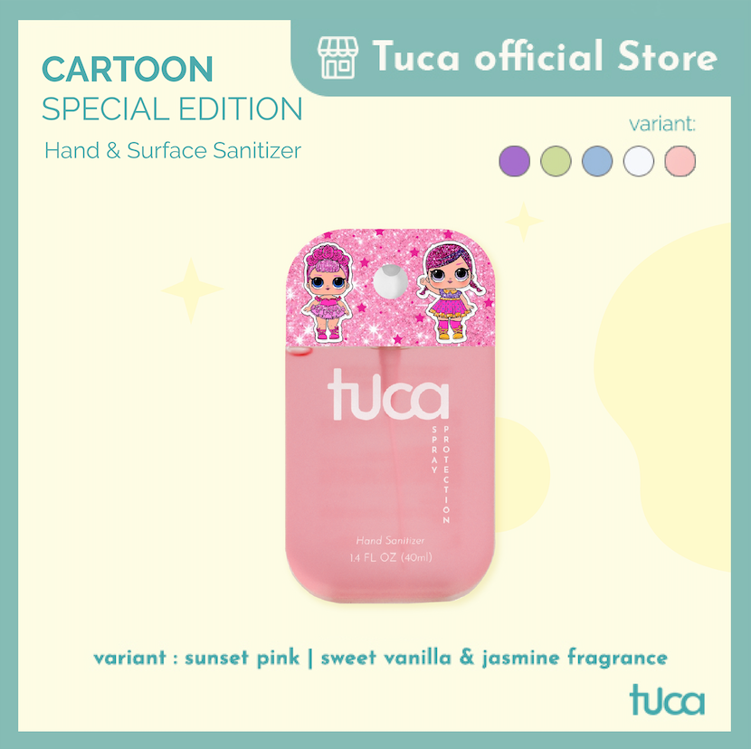 Tuca Hand Sanitizer LOLL Kartun Karakter - Cartoon Special Design Food Grade Custom