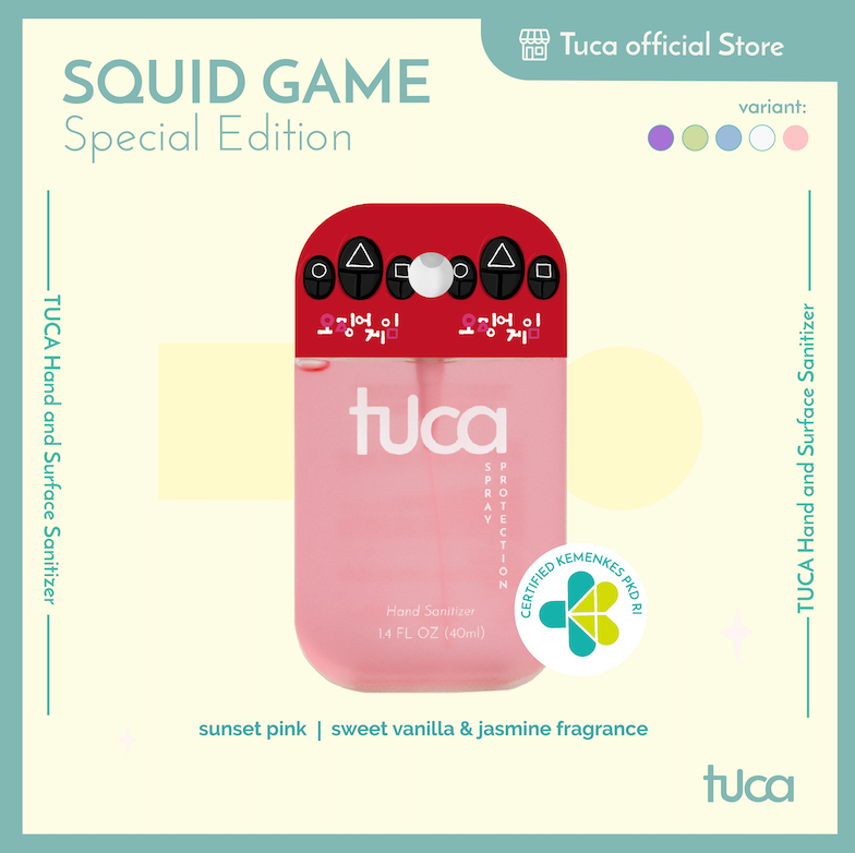 Tuca Squid Game Special Design - Hand Sanitizer & Surface Sanitizer Gift Custom Sanitizer
