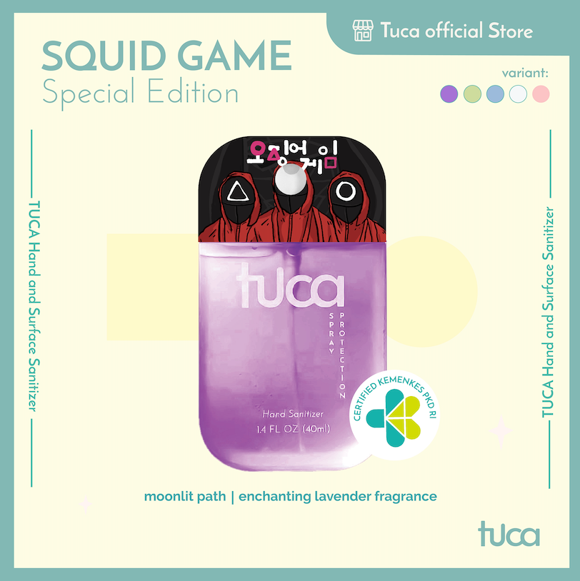 Tuca Squid Game Special Design - Hand Sanitizer & Surface Sanitizer Gift Custom Sanitizer