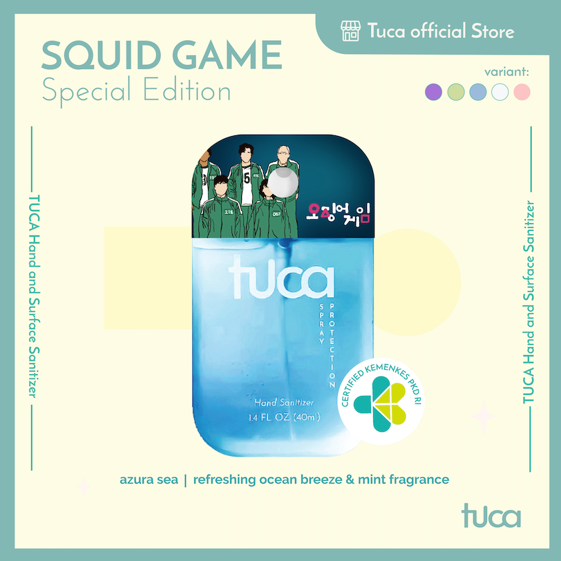 Tuca Squid Game Special Design - Hand Sanitizer & Surface Sanitizer Gift Custom Sanitizer