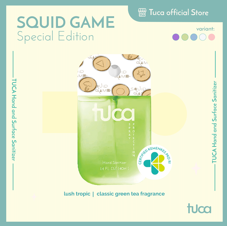Tuca Squid Game Special Design - Hand Sanitizer & Surface Sanitizer Gift Custom Sanitizer