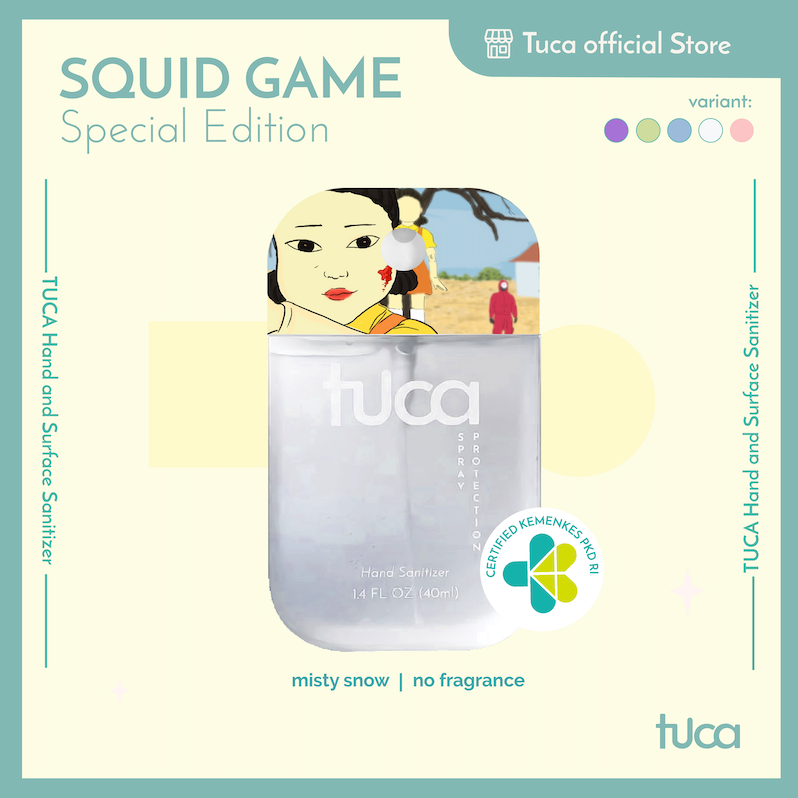 Tuca Squid Game Special Design - Hand Sanitizer & Surface Sanitizer Gift Custom Sanitizer