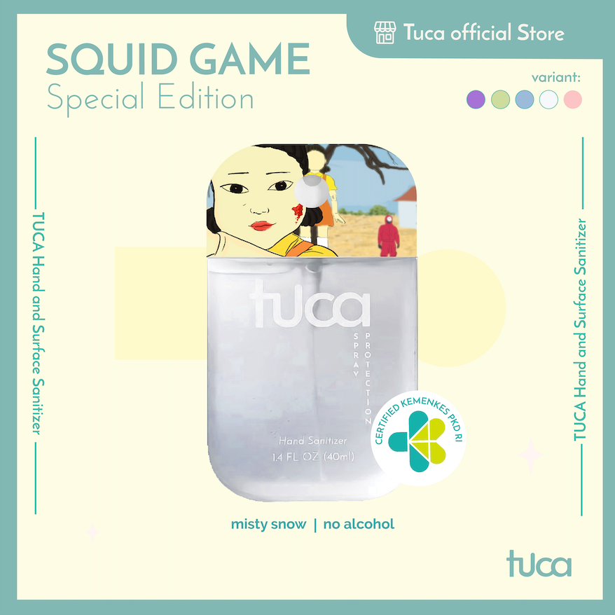 Tuca Squid Game Special Design - Hand Sanitizer & Surface Sanitizer Gift Custom Sanitizer