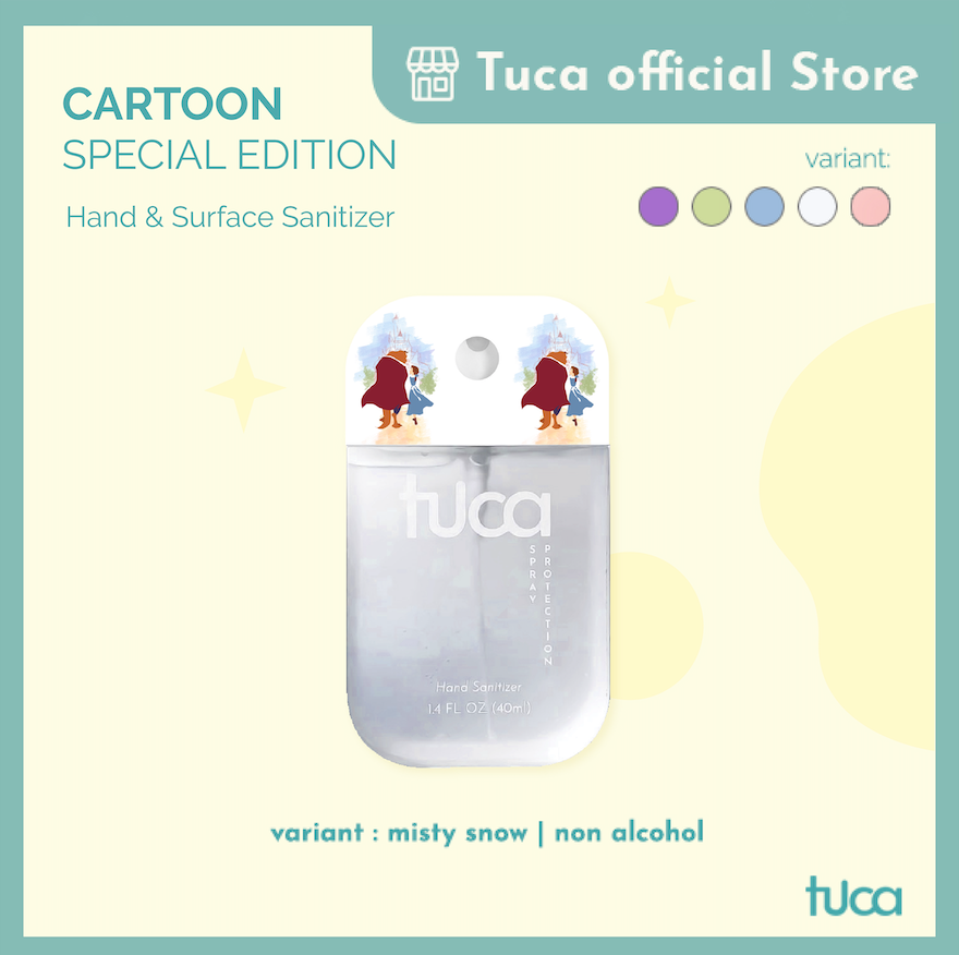 Tuca Hand Sanitizer Beauty Beast Kartun Karakter - Cartoon Special Design Food Grade Custom