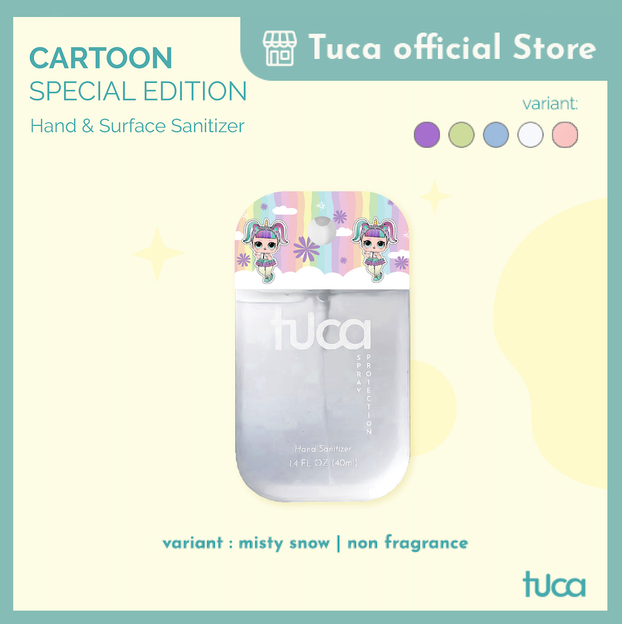 Tuca Hand Sanitizer LOLL Kartun Karakter - Cartoon Special Design Food Grade Custom