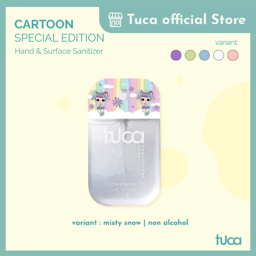 Tuca Hand Sanitizer LOLL Kartun Karakter - Cartoon Special Design Food Grade Custom
