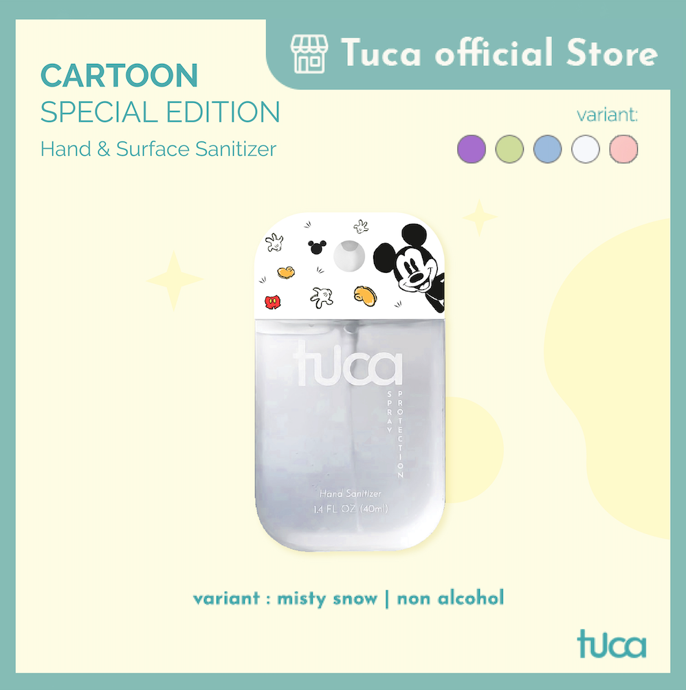 Tuca Hand Sanitizer Mickeyy Kartun Karakter - Cartoon Special Design Food Grade Custom