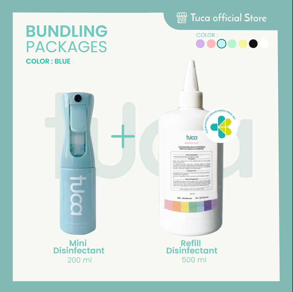 Tuca Disinfectant Bundling Package Food Grade - Disinfectant Plant Based
