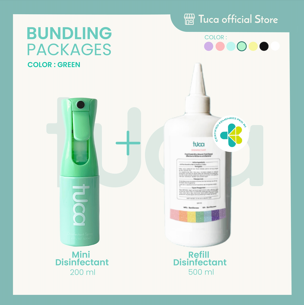 Tuca Disinfectant Bundling Package Food Grade - Disinfectant Plant Based