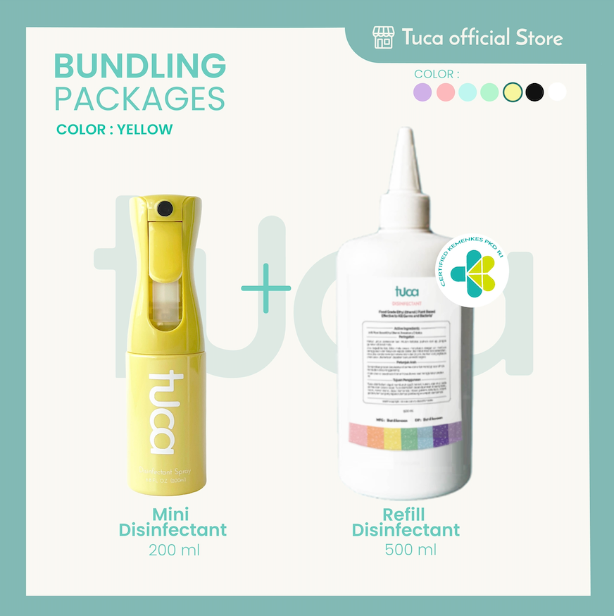 Tuca Disinfectant Bundling Package Food Grade - Disinfectant Plant Based