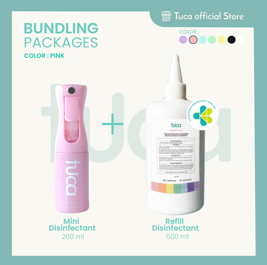 Tuca Disinfectant Bundling Package Food Grade - Disinfectant Plant Based