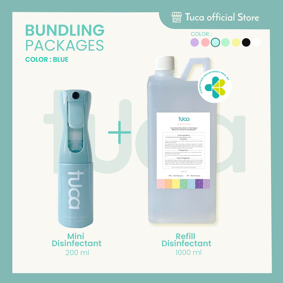 Tuca Disinfectant Bundling Package Food Grade - Disinfectant Plant Based