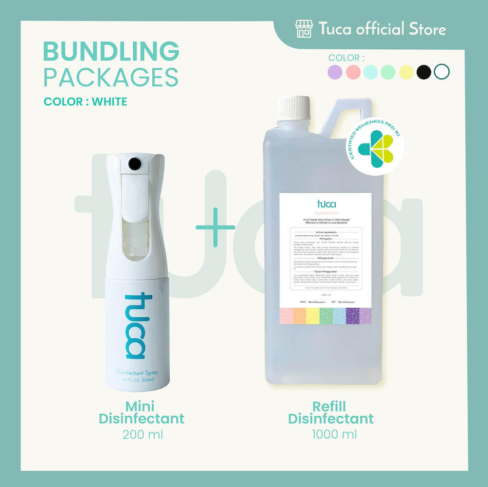 Tuca Disinfectant Bundling Package Food Grade - Disinfectant Plant Based