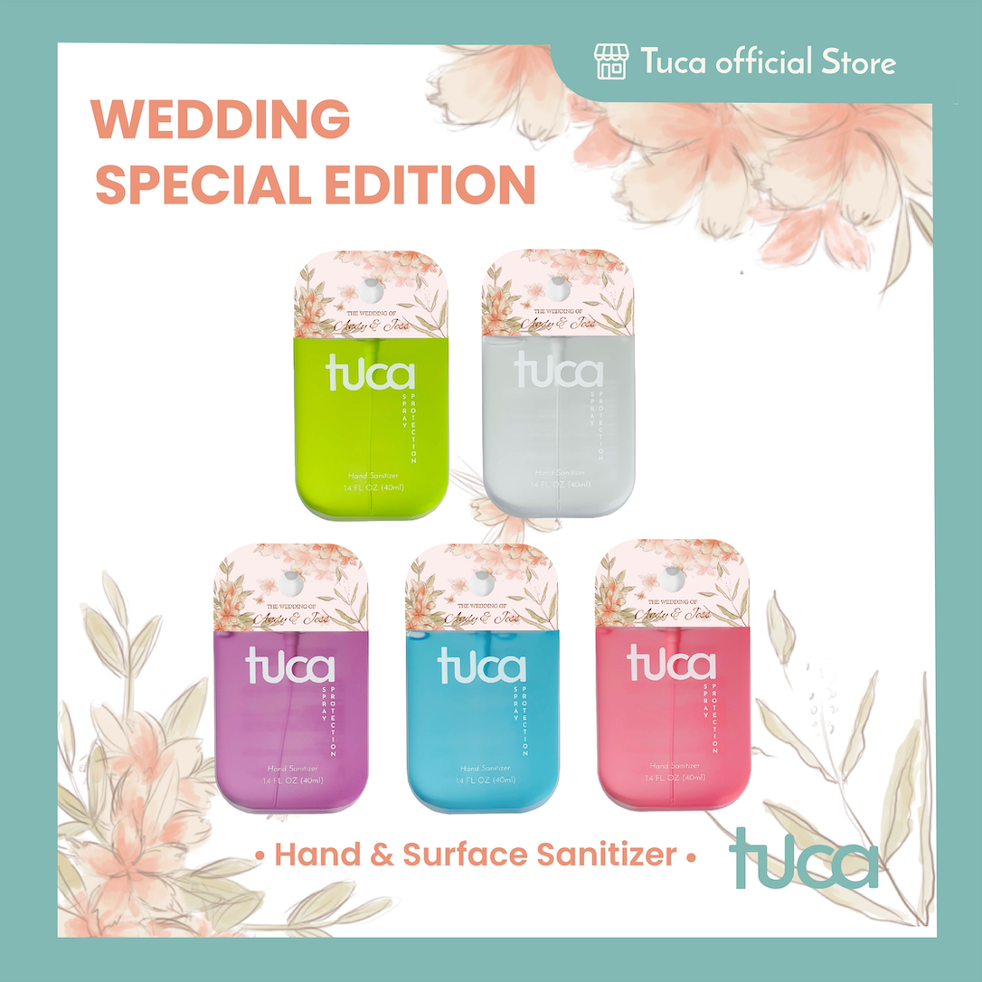Souvenir Gift Wedding Custom Special Design Tuca Hand Sanitizer & Surface Sanitizer