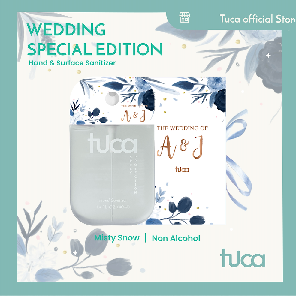Souvenir Gift Wedding Custom Special Design Tuca Hand Sanitizer & Surface Sanitizer