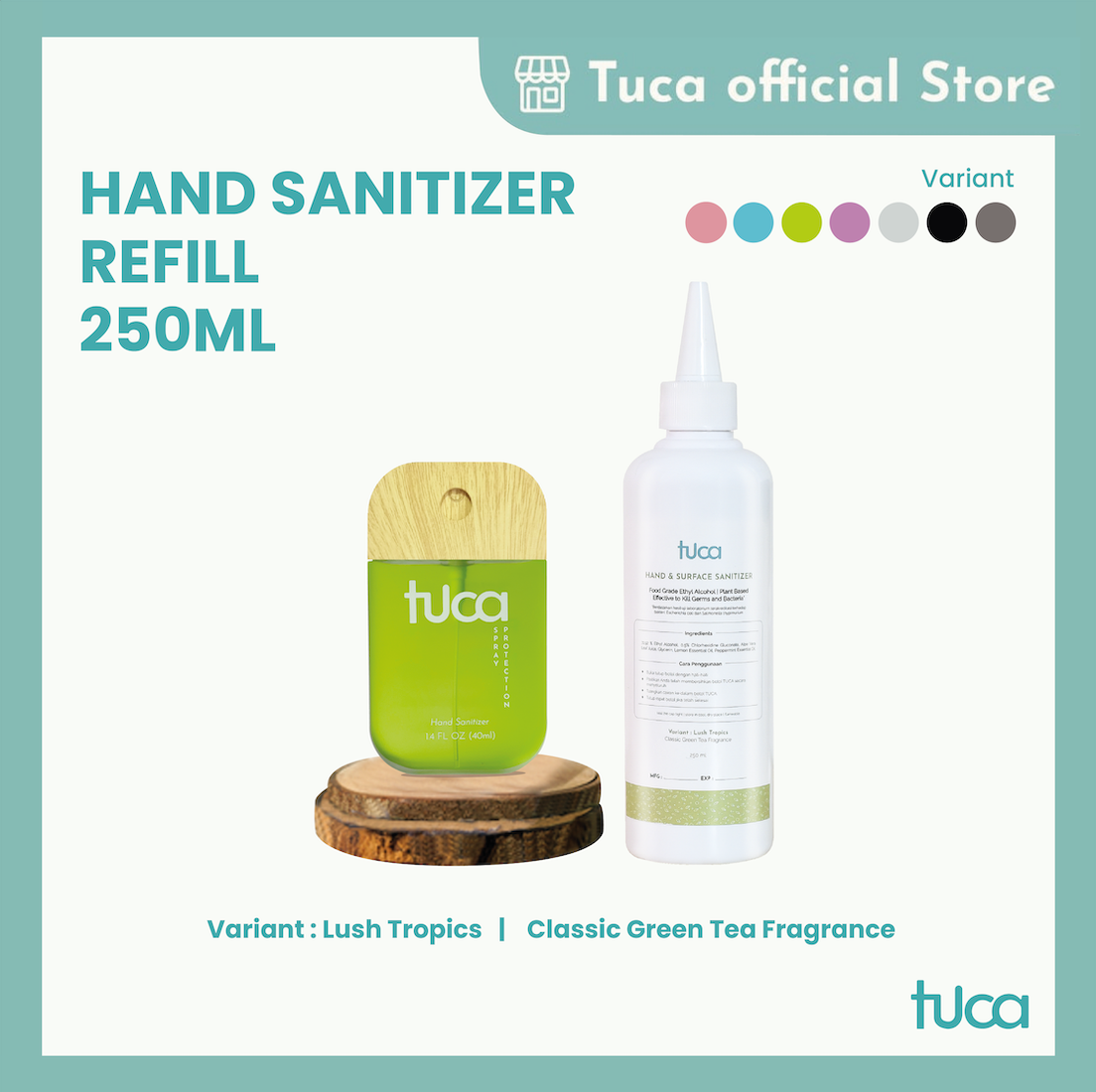 Tuca Cairan Refill Hand Sanitizer and Surface Sanitizer