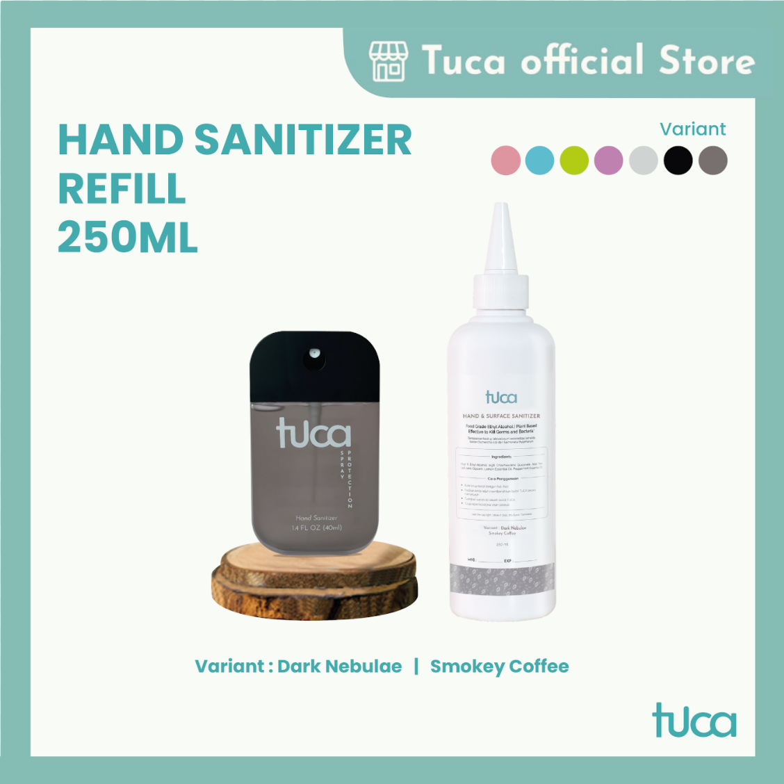 Tuca Cairan Refill Hand Sanitizer and Surface Sanitizer