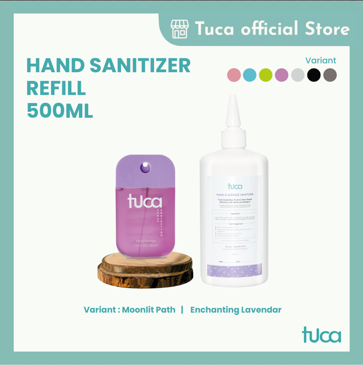 Tuca Cairan Refill Hand Sanitizer and Surface Sanitizer