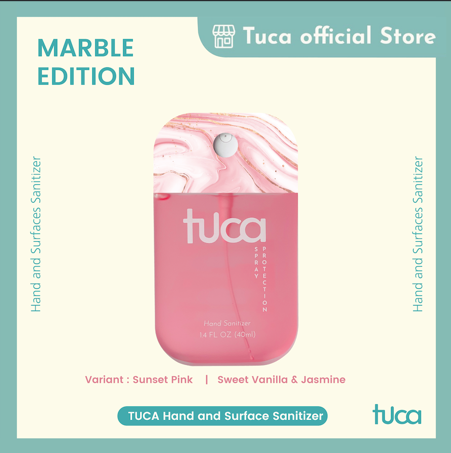 Tuca Hand Sanitizer Marble Special Edition - Food Grade Custom