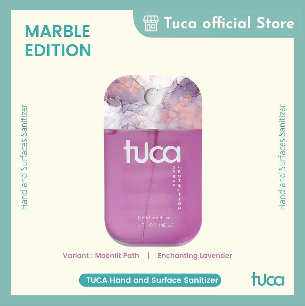 Tuca Hand Sanitizer Marble Special Edition - Food Grade Custom