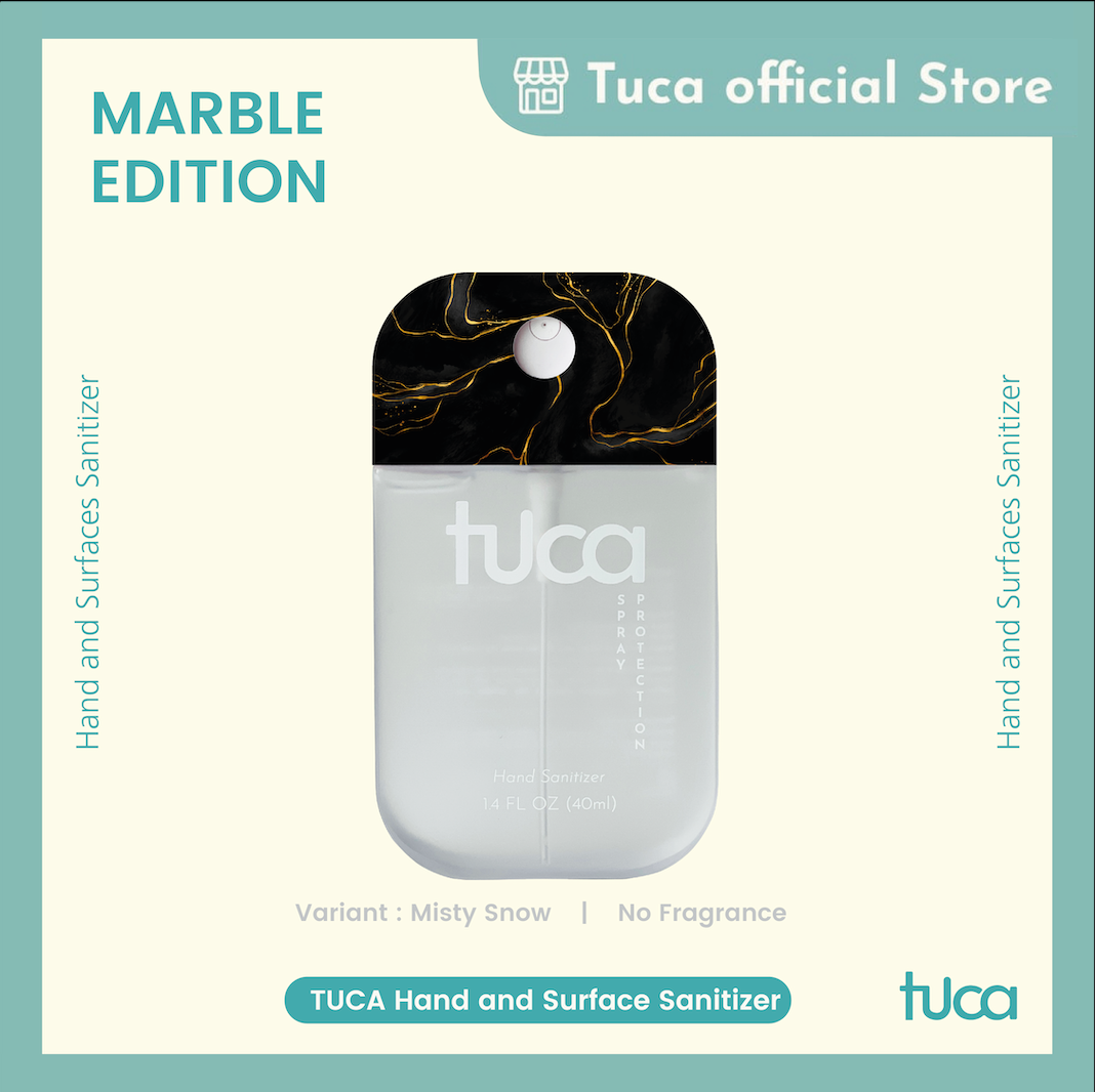 Tuca Hand Sanitizer Marble Special Edition - Food Grade Custom