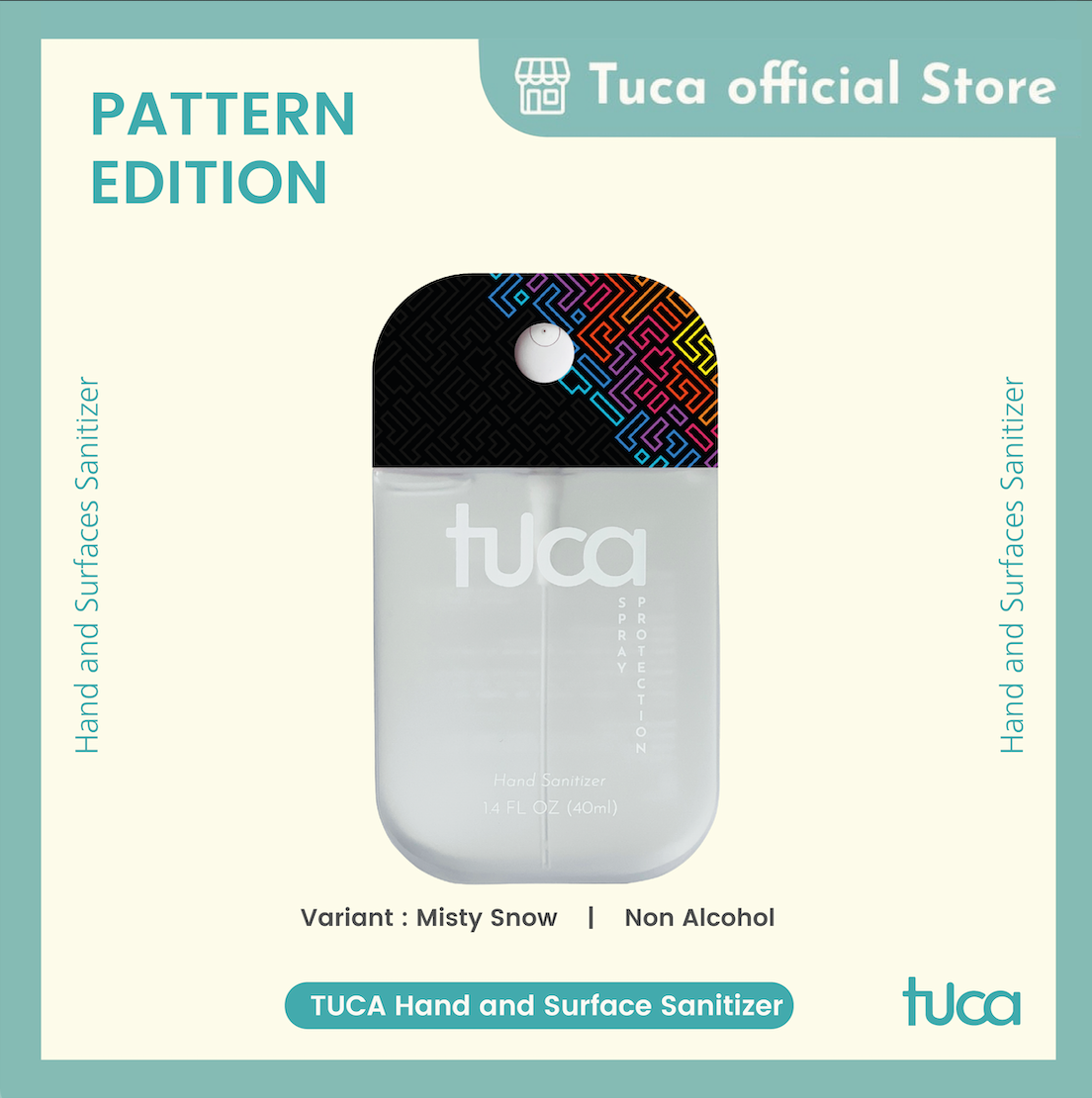 Tuca Hand Sanitizer Pattern Special Edition - Food Grade Custom