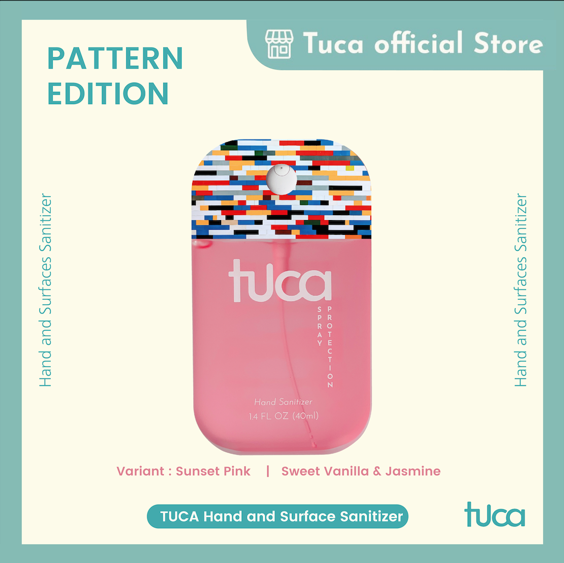 Tuca Hand Sanitizer Pattern Special Edition - Food Grade Custom