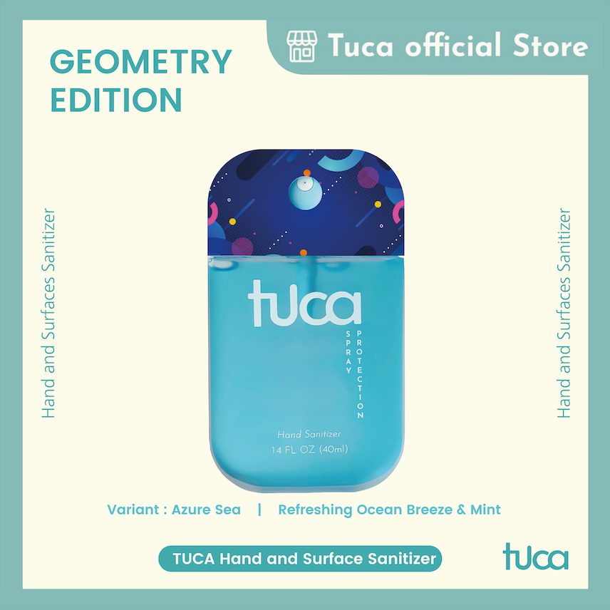 Tuca Hand Sanitizer Geometry Special Edition - Food Grade Custom