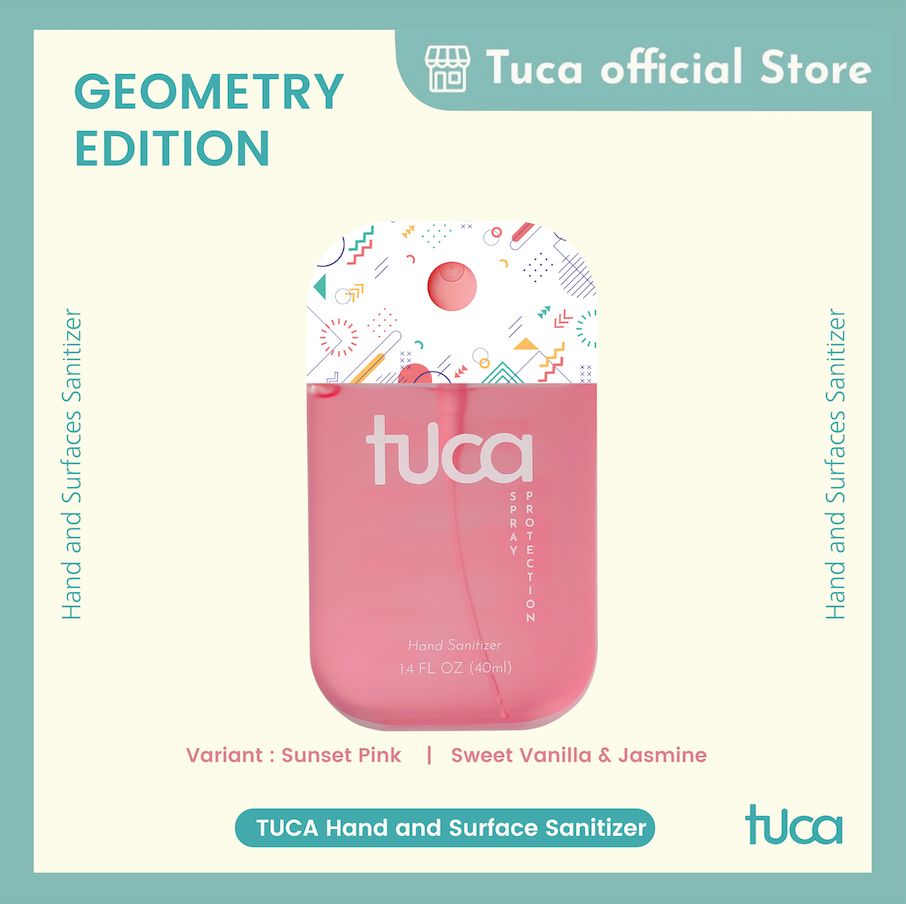 Tuca Hand Sanitizer Geometry Special Edition - Food Grade Custom