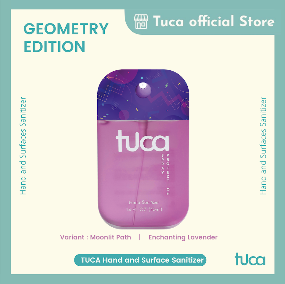 Tuca Hand Sanitizer Geometry Special Edition - Food Grade Custom