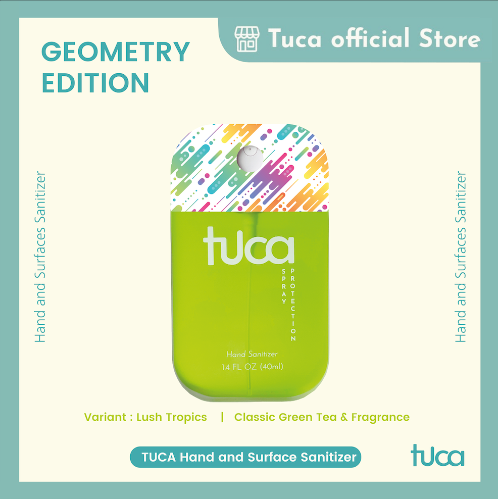 Tuca Hand Sanitizer Geometry Special Edition - Food Grade Custom