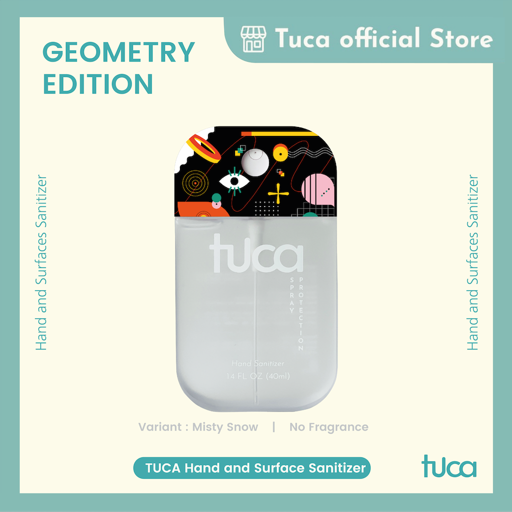 Tuca Hand Sanitizer Geometry Special Edition - Food Grade Custom