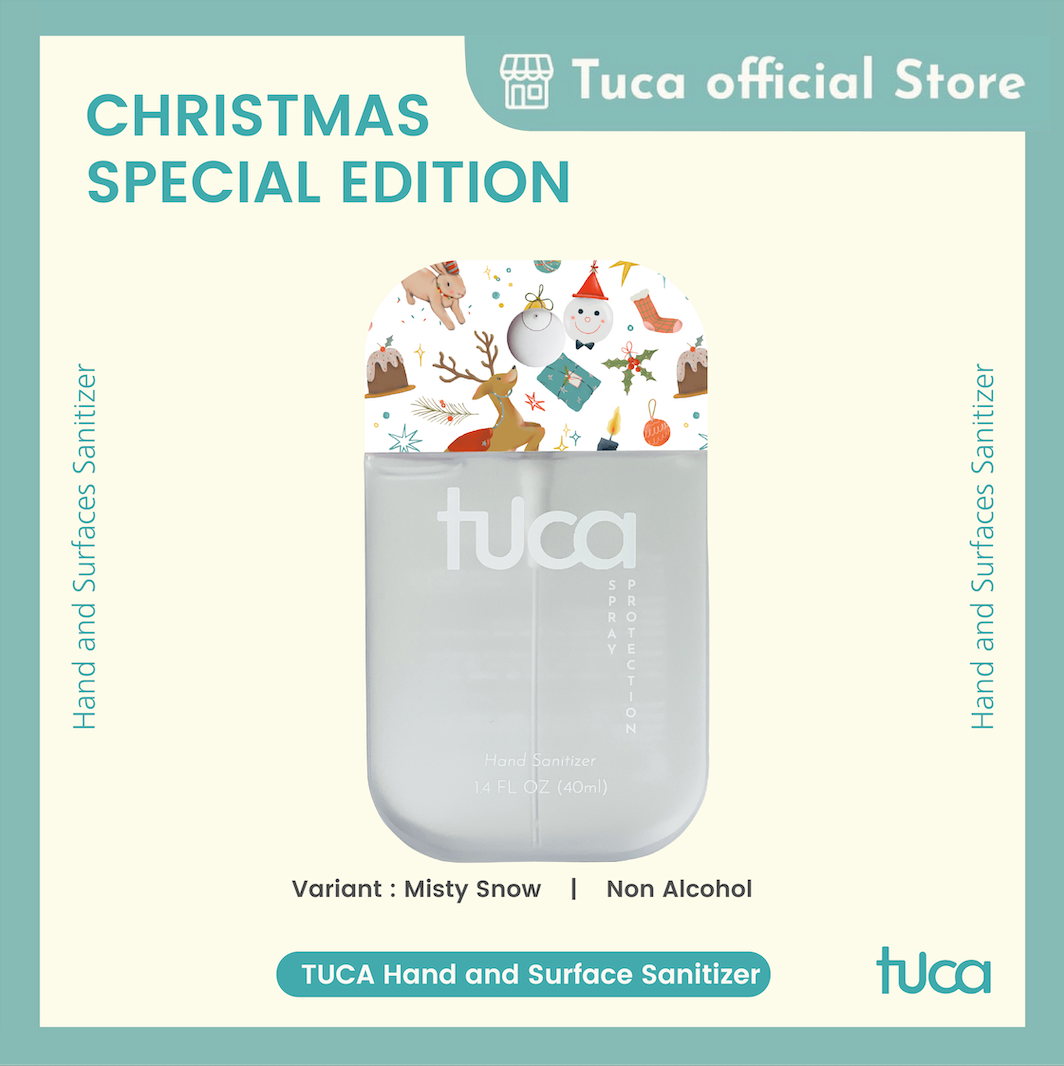 Tuca Christmas Special Design Hampers - Hand Sanitizer & Surface Sanitizer Gift Custom Sanitizer