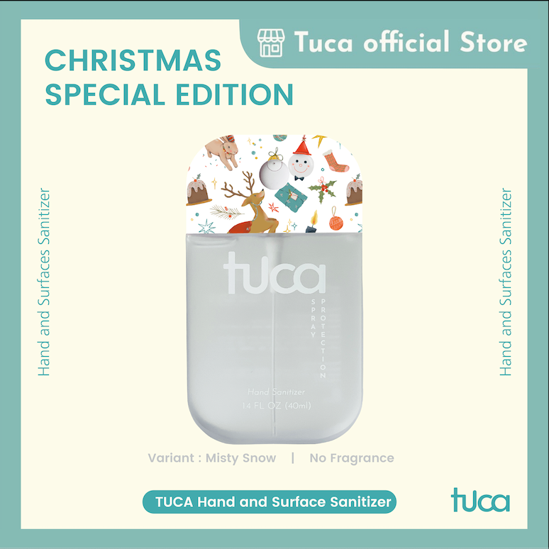 Tuca Christmas Special Design Hampers - Hand Sanitizer & Surface Sanitizer Gift Custom Sanitizer