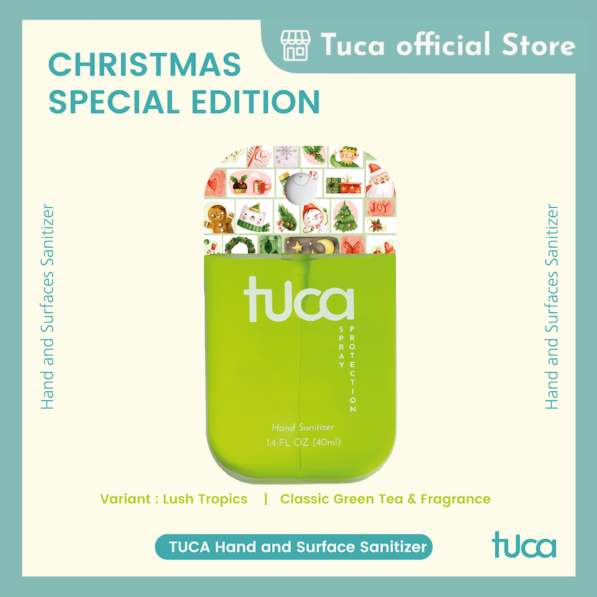 Tuca Christmas Special Design Hampers - Hand Sanitizer & Surface Sanitizer Gift Custom Sanitizer