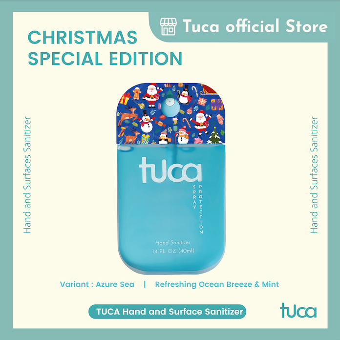 Tuca Christmas Special Design Hampers - Hand Sanitizer & Surface Sanitizer Gift Custom Sanitizer