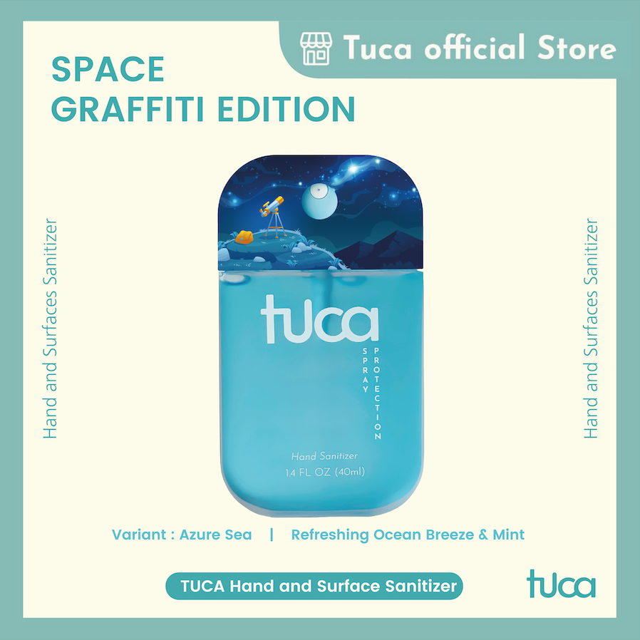Tuca Hand Sanitizer Graffiti Street Wall Special Edition - Food Grade Custom