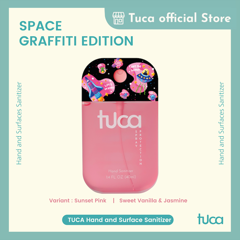 Tuca Hand Sanitizer Graffiti Street Wall Special Edition - Food Grade Custom