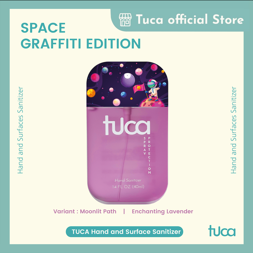 Tuca Hand Sanitizer Graffiti Street Wall Special Edition - Food Grade Custom