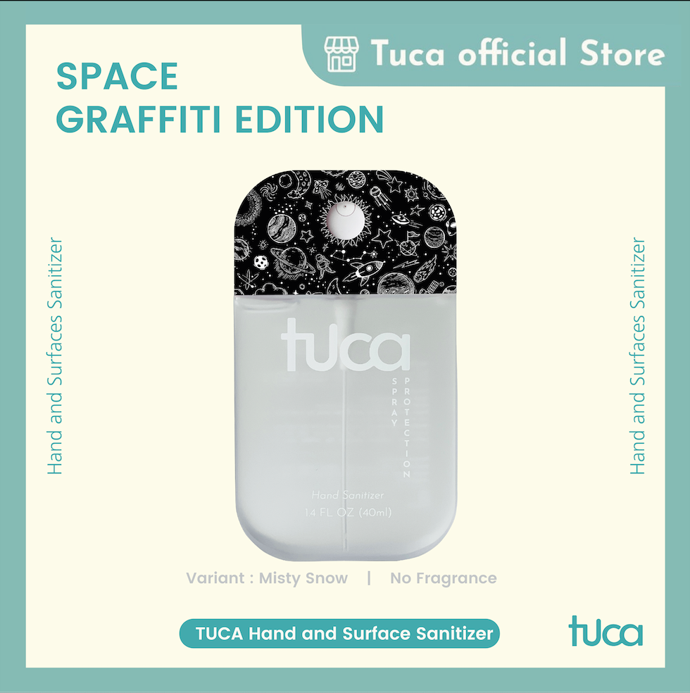 Tuca Hand Sanitizer Graffiti Street Wall Special Edition - Food Grade Custom