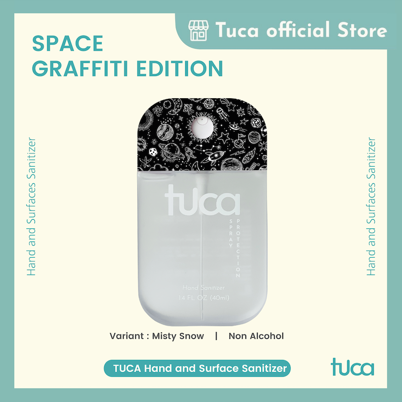 Tuca Hand Sanitizer Graffiti Street Wall Special Edition - Food Grade Custom