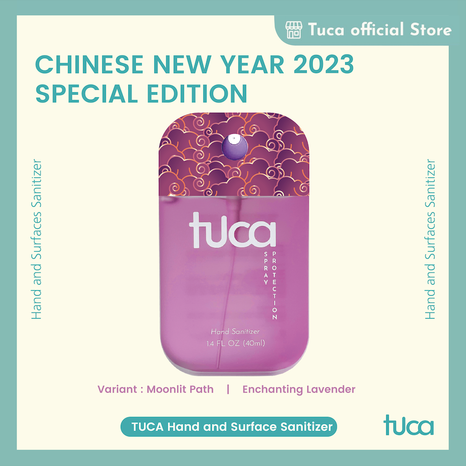 Tuca CNY Special Edition Hand Sanitizer & Surface Sanitizer Hampers - Food Grade Custom Spray