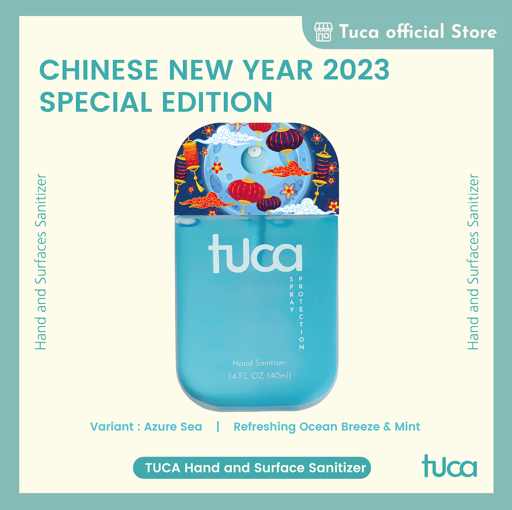 Tuca CNY Special Edition Hand Sanitizer & Surface Sanitizer Hampers - Food Grade Custom Spray